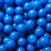 8mm Blue Coloured Plastic Beads Qty 100 per pack